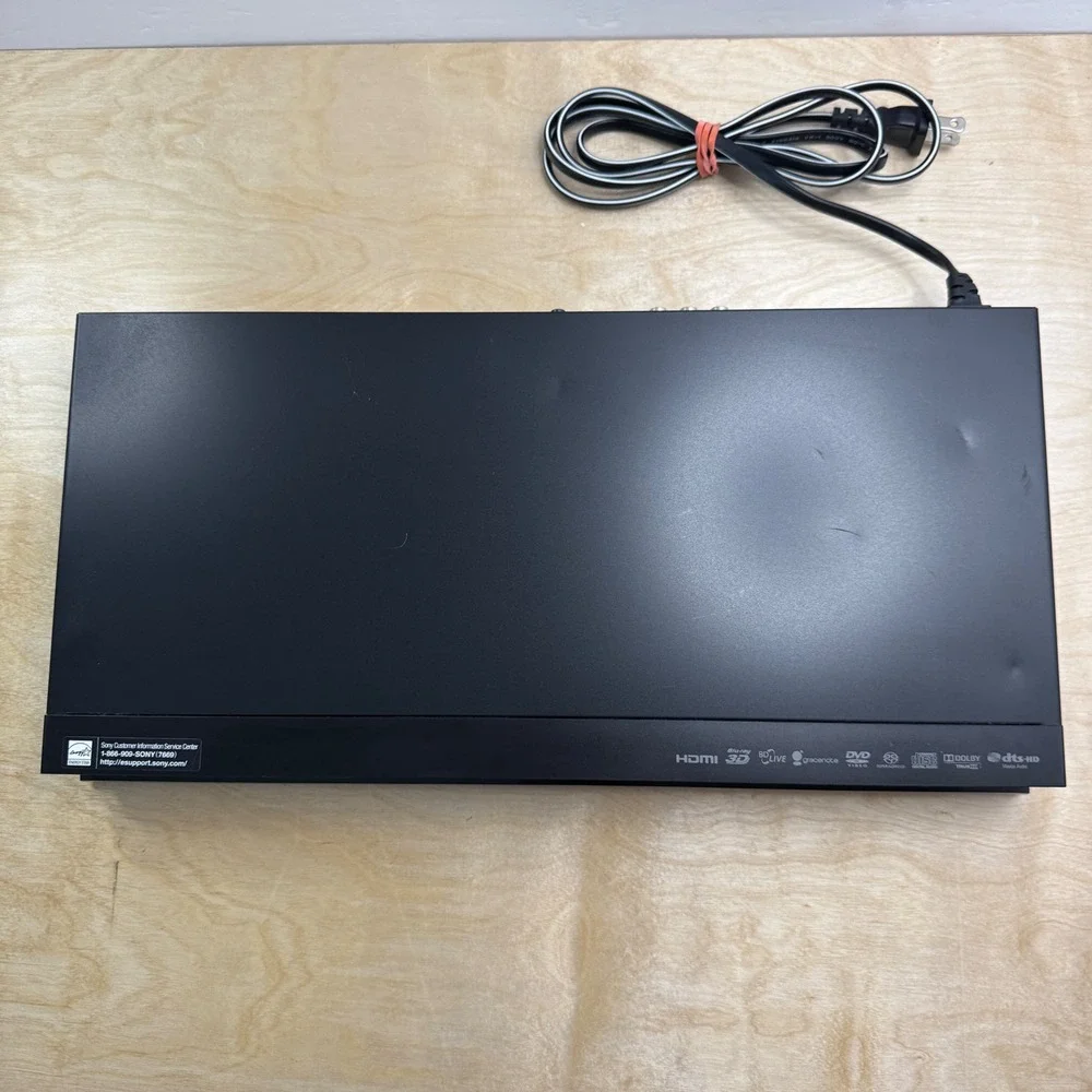 Sony BDP-S570 Blu-ray Disc Player 3D Built-in Wi-Fi WLAN Black with Remote